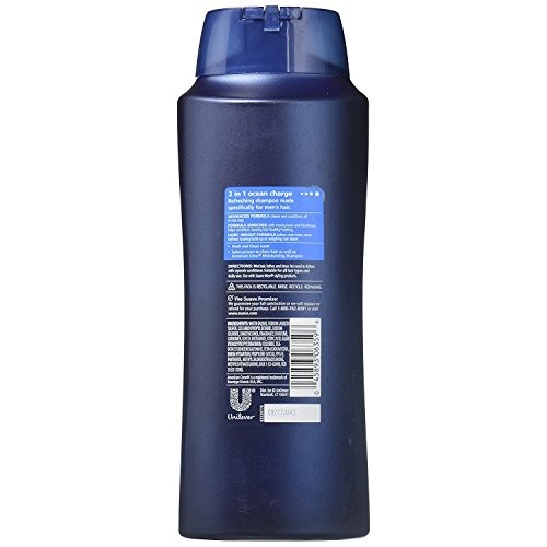 Suave Professionals Mens, 2-in-1 Shampoo & Conditioner, Ocean Cha...