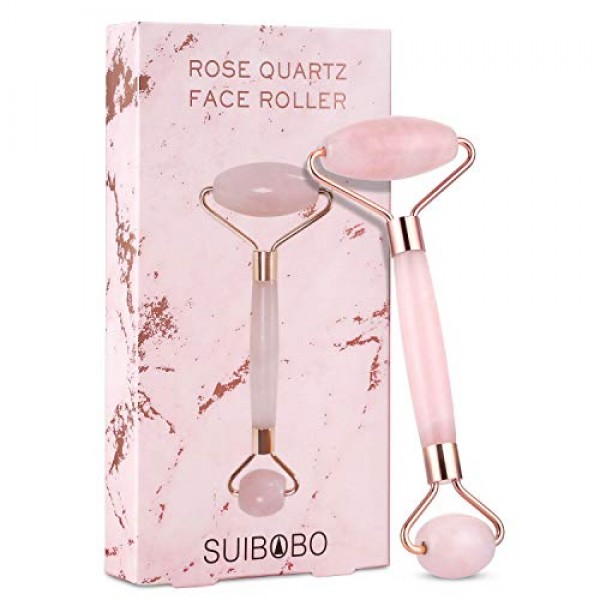 Skincare Pink Rose Quartz Real Jade Crystal Gem Stone Marble Cuar...