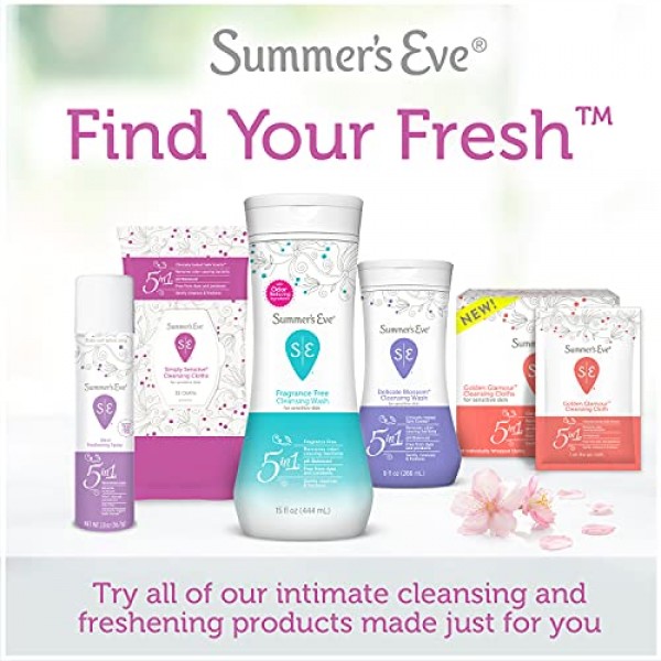 Summers Eve Cleansing Wash Blissful Escape Gynecologist Tested, ...
