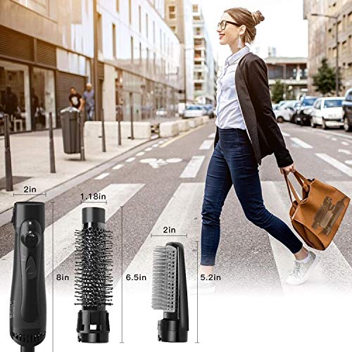 3-in-1 Hair Dryer Brush, Hair Dryer & Volumizer in one, Hair Curl...