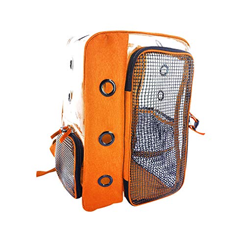 Pet Carrier Bag Cat Backpack Panoramic Transparent Breathable Out...