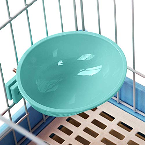 Lock Cage Bowl for Dogs, Cats, Birds and Rabbits, Ergonomic, Easy...