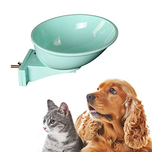 Lock Cage Bowl for Dogs, Cats, Birds and Rabbits, Ergonomic, Easy...