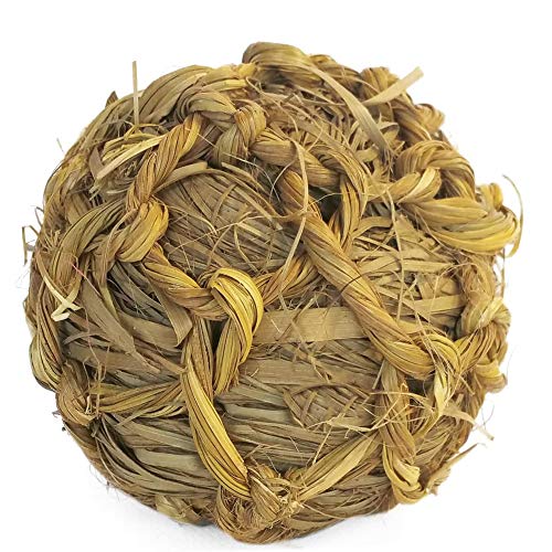 SunGrow Seagrass Ball for Rabbit, Healthy for Your Pet’s Gums & T...
