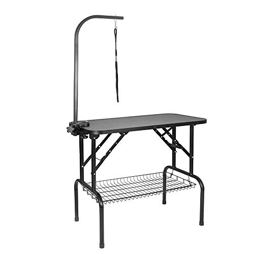 220Lbs 32 Strong & Durable Pet Foldable Grooming Table Dog Cat T...