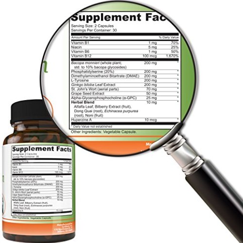 Brain It On - Mental Health Nootropic Supports Anxiety Relief, Fo...