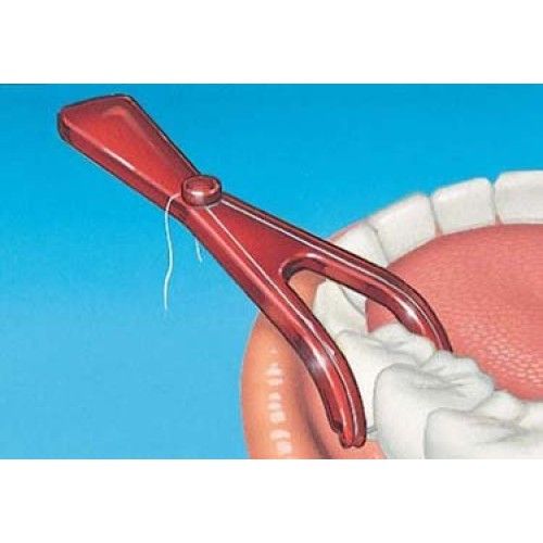 Butler Floss Mate Handle - 845R Pack of 2 - Assorted colors Blue...