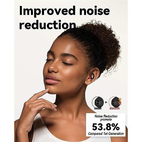 SUPCEAT Ear Plugs for Sleeping - Noise Reduction Soft Silicone Ea...