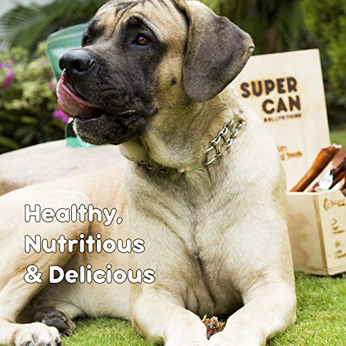 100% Natural Bully Sticks for Dogs. Healthy Free-Range Grass-Fed ...