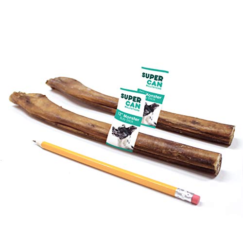 100% Natural Bully Sticks for Dogs. Healthy Free-Range Grass-Fed ...
