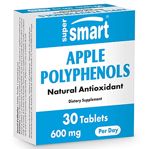 Supersmart - Apple Polyphenols 600 mg Per Day - Apple Extract Sta...