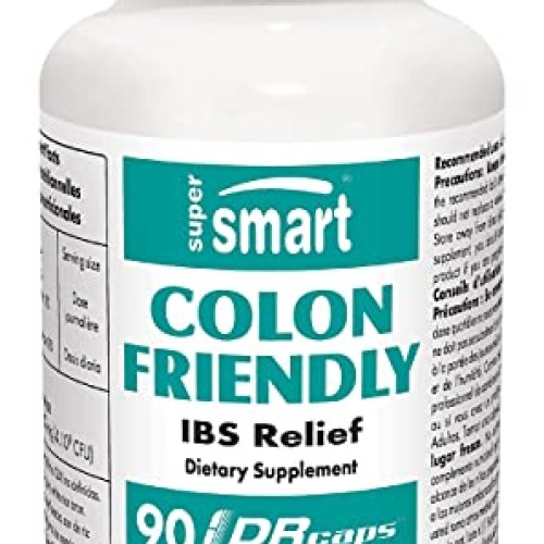 Supersmart - Colon Friendly 4 Billion CFU Per Day - Probiotics fo...