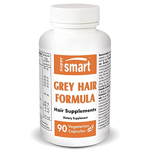 Supersmart - Grey Hair Formula - with Saw Palmetto Extract Standa...