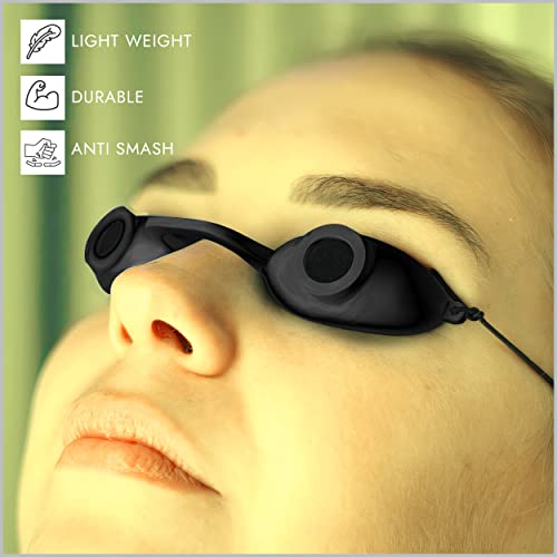 Super Sunnies Evo Flexible Tanning Bed Goggles UV Eye Protection ...