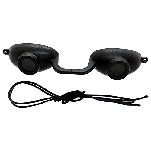 Super Sunnies Evo Flexible Tanning Bed Goggles UV Eye Protection ...