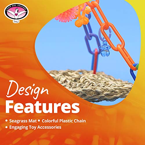 Super Bird Creations Mini Flying Trapeze Toy for Birds