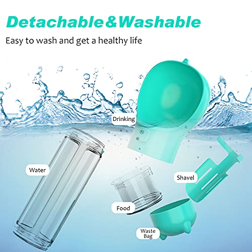 Dog Water Bottle All in 1 Universal Pet Water Dispenser Portable ...