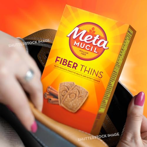 Metamucil Multi-grain Fiber Wafers - Cinnamon Spice - Pack of 2
