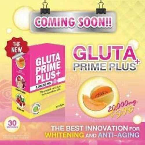 Supreme Gluta Prime Plus gluta white Lightening white Glutathione...