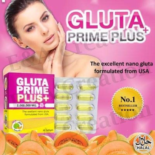 Supreme Gluta Prime Plus gluta white Lightening white Glutathione...
