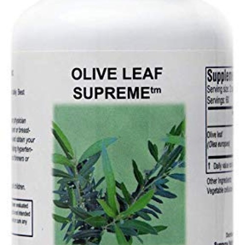 Supreme Nutrition Olive Leaf Supreme, 120 Pure 375 mg Capsules | ...