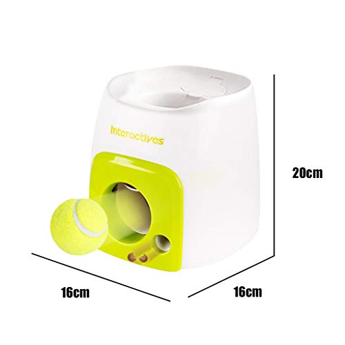 Dog Slow Feeder Toy With Tennis Ball, Food Dispensers Pet Dog Toy...