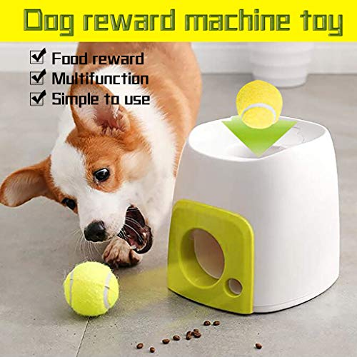 Dog Slow Feeder Toy With Tennis Ball, Food Dispensers Pet Dog Toy...