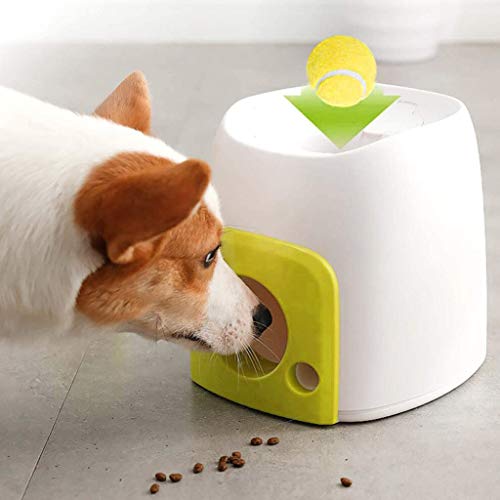 Dog Slow Feeder Toy With Tennis Ball, Food Dispensers Pet Dog Toy...