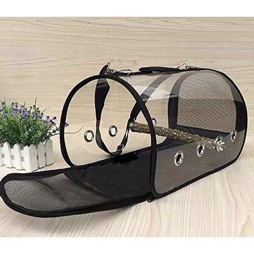 SUXYZL Breathable Bird Carrier Bag, Portable Bird Travel Cage, Li...