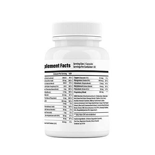 SVELTE Focus Brain Booster | Nootropic Supplement for Men & Women...