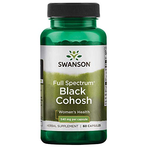 Swanson Black Cohosh 540 Milligrams 60 Capsules