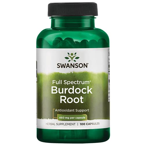 Swanson Burdock Root Kidney & Liver Support - Detox Skin Helps Re...