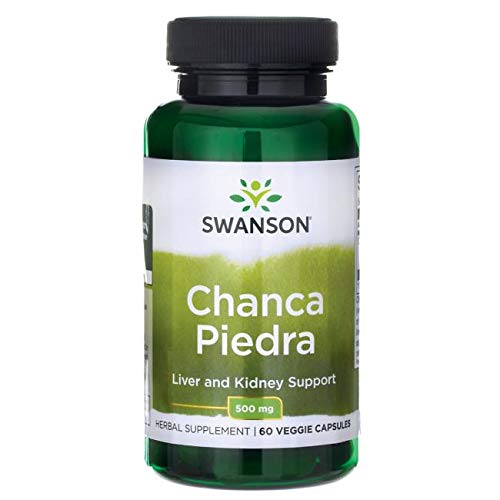 Swanson Chanca Piedra Phyllanthus Niruri 500mg, 60 Vegetarian Ca...