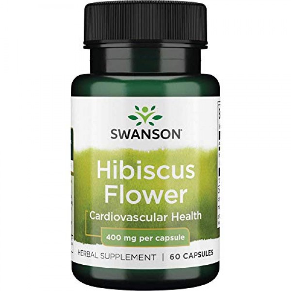 Swanson Full Spectrum Hibiscus Flower Cardiovascular Support 400 ...