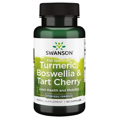 Swanson Full Spectrum Turmeric Boswellia & Tart Cherry Joint Func...