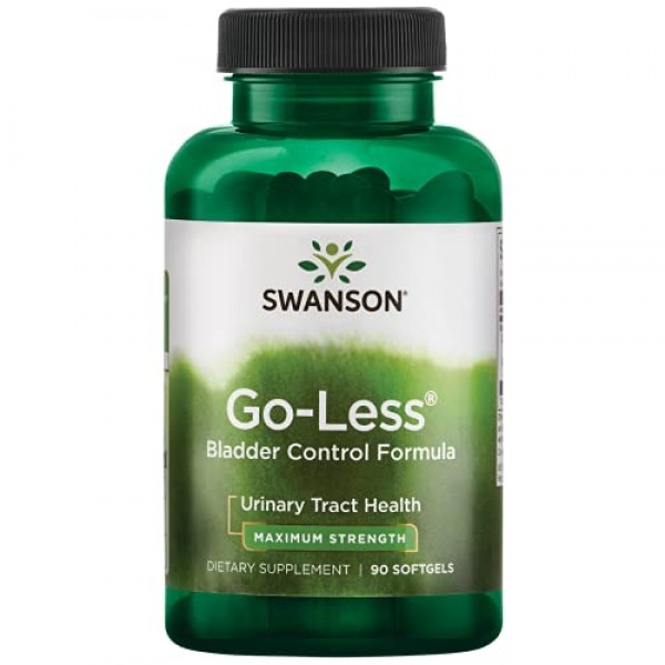 Swanson Go-Less Bladder Control Formula - Promotes Urinary Tract ...