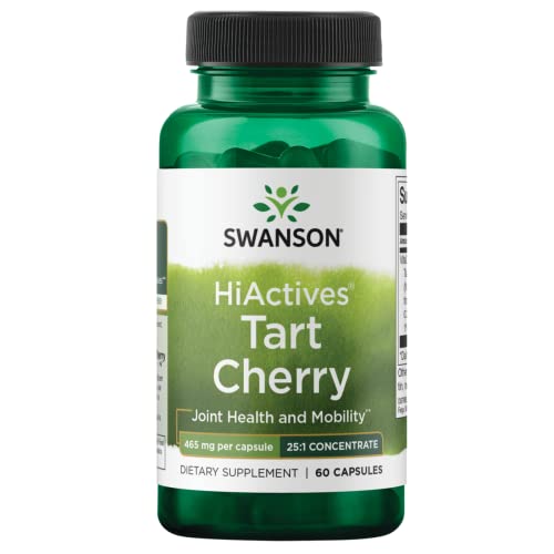 Swanson HiActives Tart Cherry - Natural Supplement Supporting Joi...
