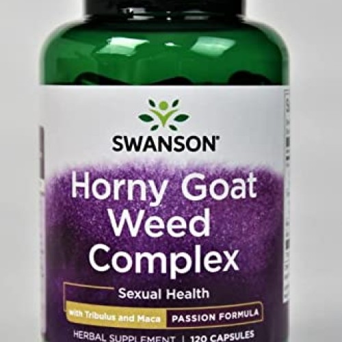 Swanson Horny Goat Weed Complex 120 Capsules