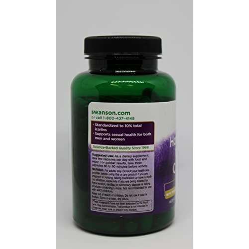 Swanson Horny Goat Weed Complex 120 Capsules