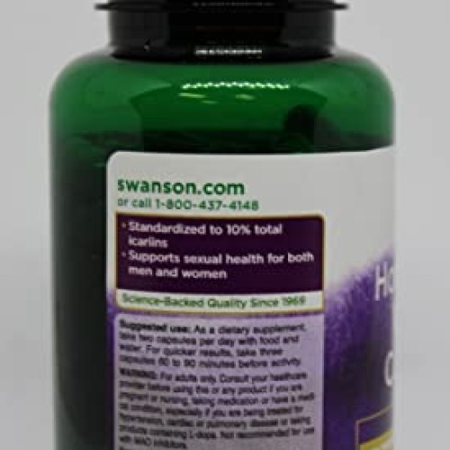 Swanson Horny Goat Weed Complex 120 Capsules