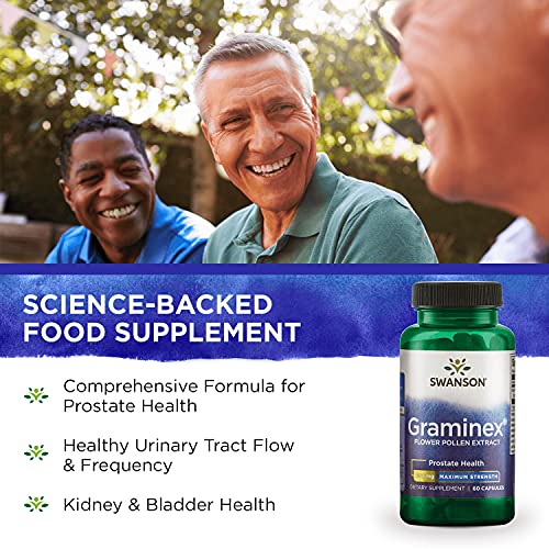 Swanson Maximum Strength Graminex Flower Pollen Extract - Support...