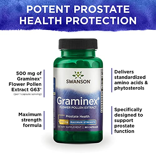Swanson Maximum Strength Graminex Flower Pollen Extract - Support...