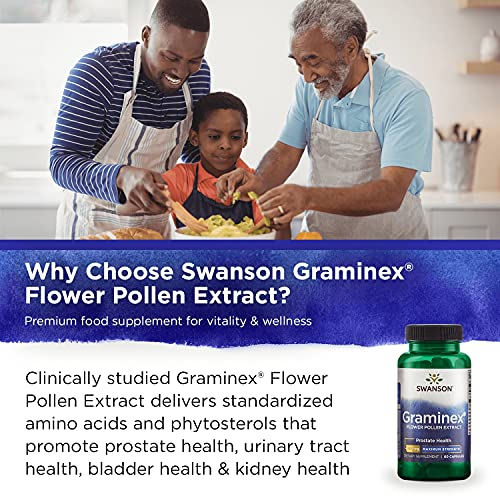 Swanson Maximum Strength Graminex Flower Pollen Extract - Support...
