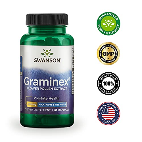 Swanson Maximum Strength Graminex Flower Pollen Extract - Support...