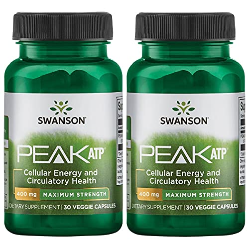 Swanson Maximum Strength Peak ATP-Natural Supplement Promoting Ce...