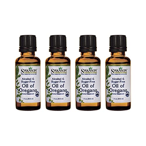 Swanson Oil of Oregano Liquid Extract Alcohol & Sugar Free 1 fl...