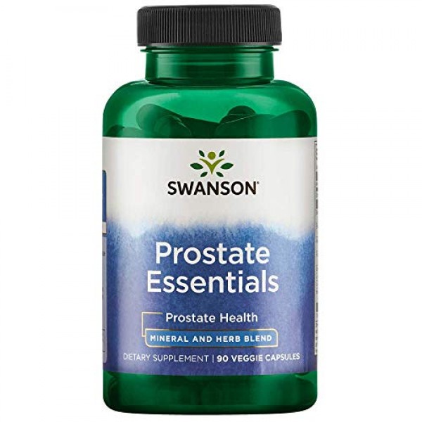 Swanson Prostate Essentials-Mineral and Herbal Supplement Promoti...