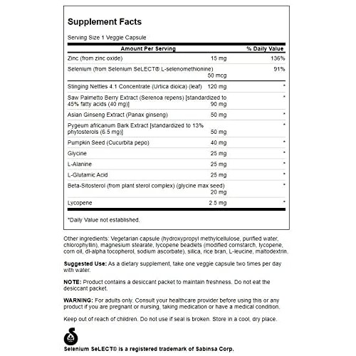 Swanson Prostate Plus - Natural Supplement for Men Promoting Heal...