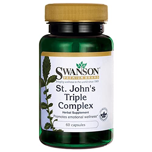 Swanson St. Johns Triple Complex 60 Capsules