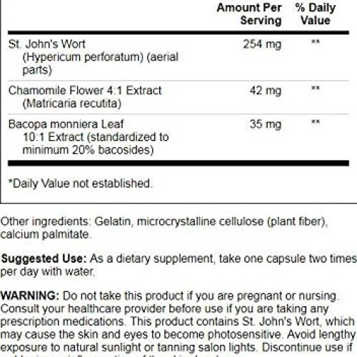 Swanson St. Johns Triple Complex 60 Capsules